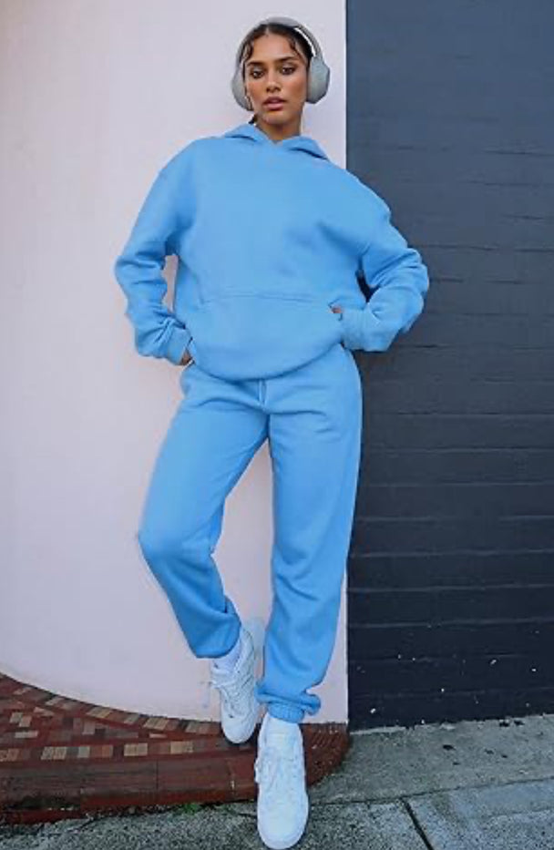 BLUE TRACKSUIT