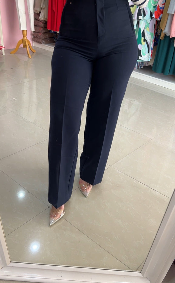 Orijinal  brand navy   wide leg trousers