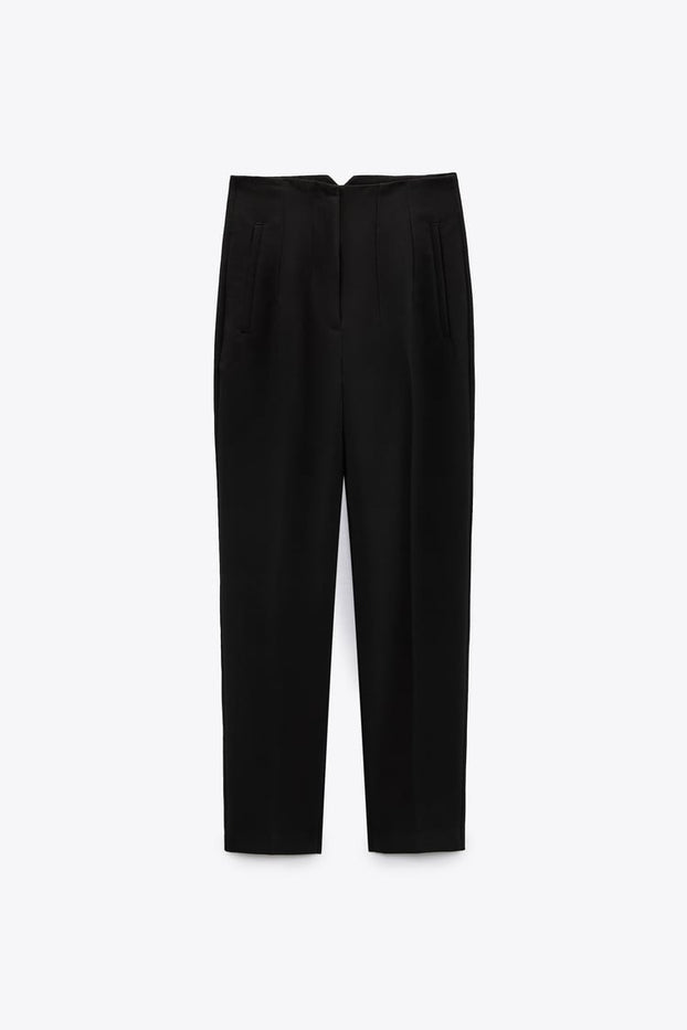 Black orijinal brand design trousers 2303100001-01