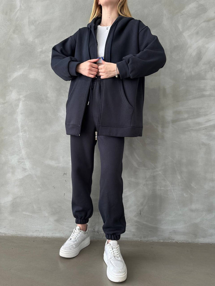 Navy free size tracksuit