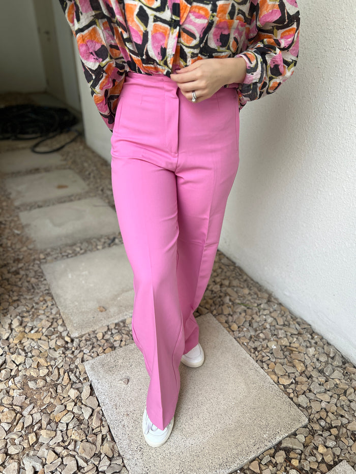 Orijinal brand pink wide leg trousers