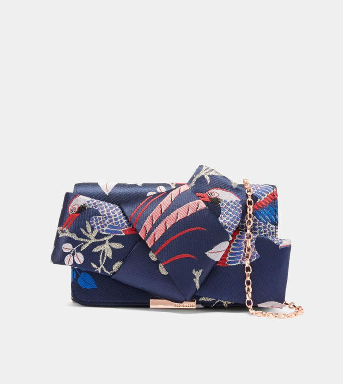 Ted Baker Chinoiserie Bow Clutch Bag