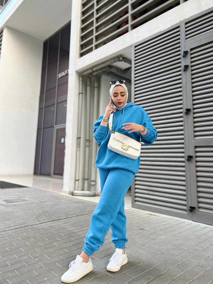 BLUE TRACKSUIT