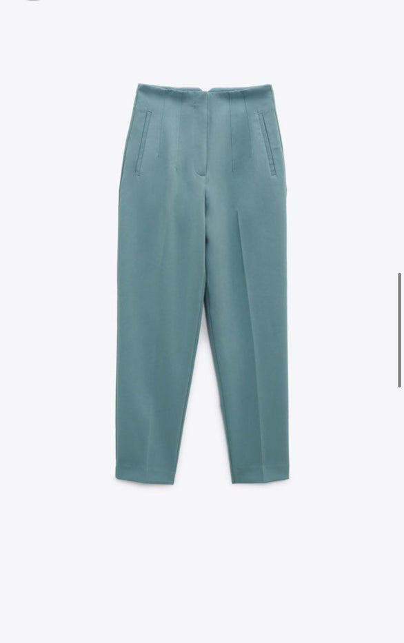 Dusty green orjinal brand design trousers