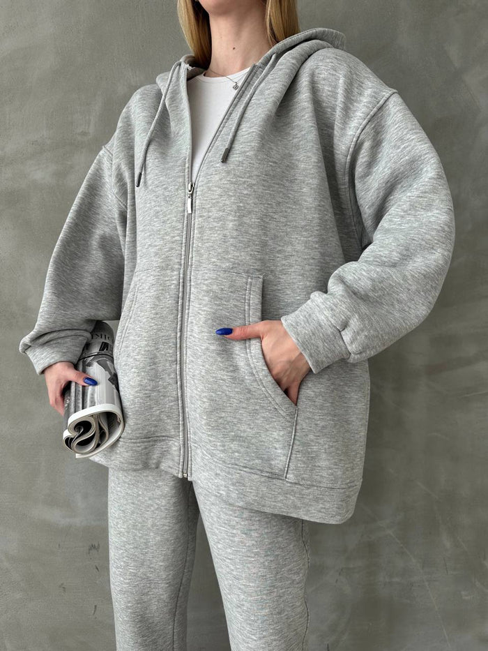 Grey free size tracksuit