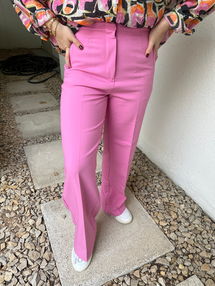 Orijinal brand pink wide leg trousers