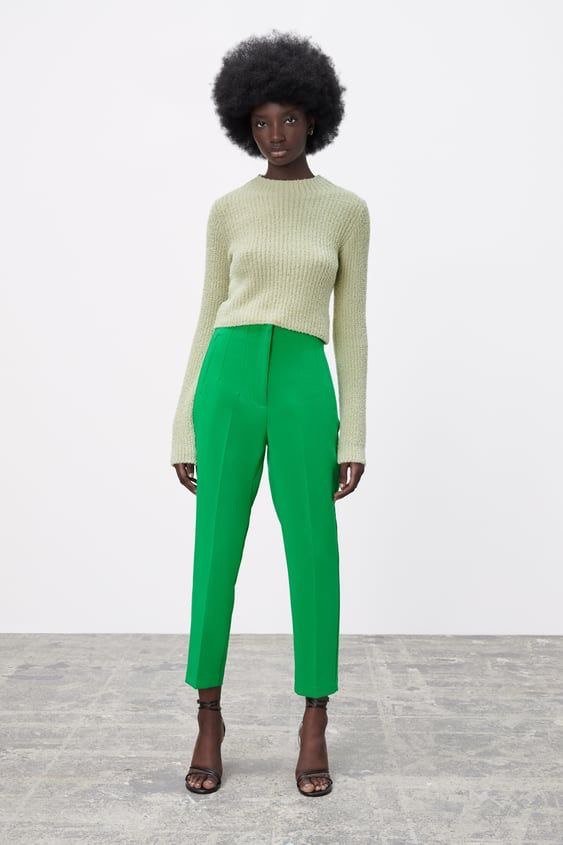 Green orijinal brand design trousers