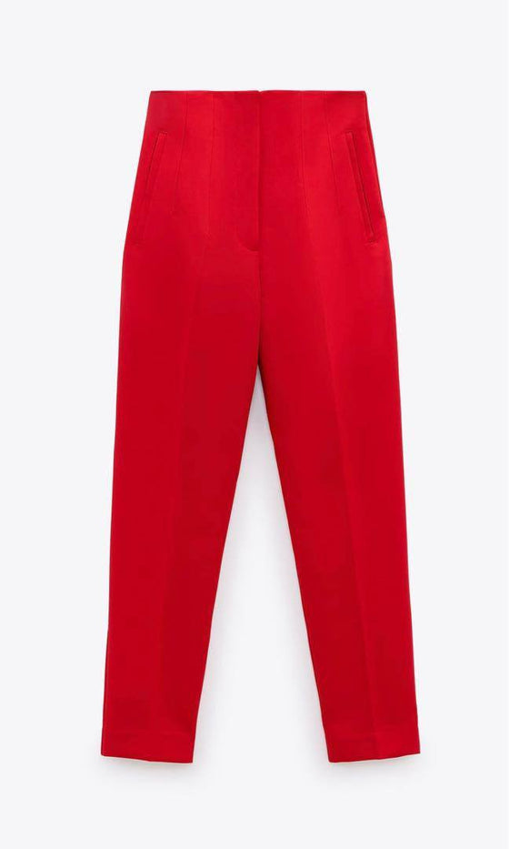 Red oriinal brand designtrousers 2305190141-01