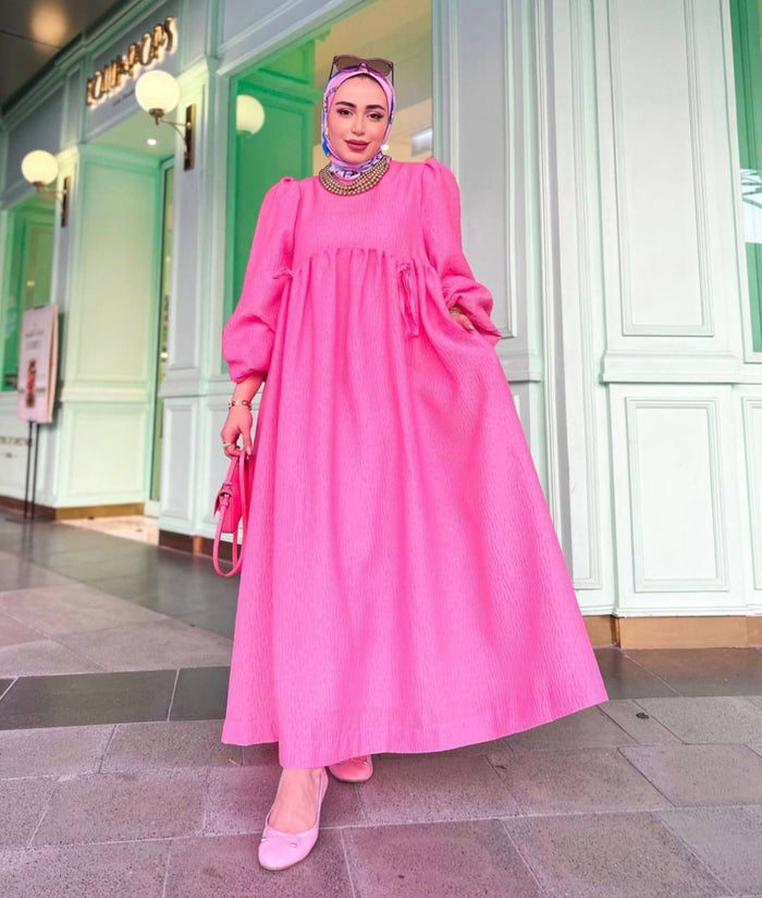 Bayb Pink puffy dress 2309190002-07