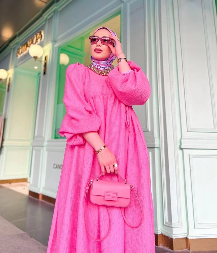 Bayb Pink puffy dress 2309190002-07