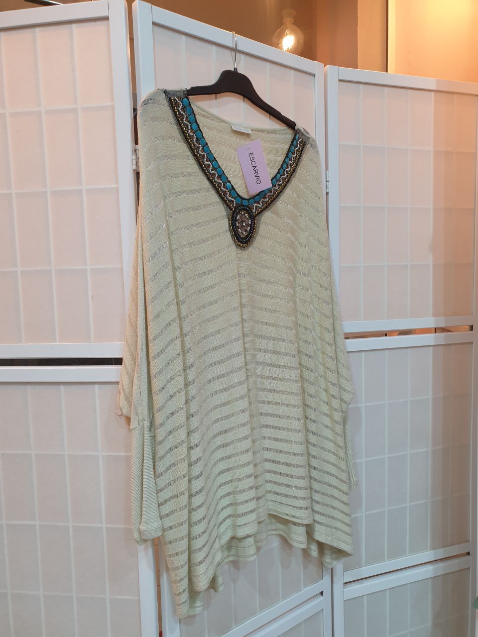 Gold  oversize kinit sweater