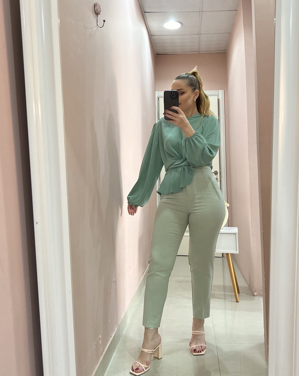 Mint green Orijinal brand trousers